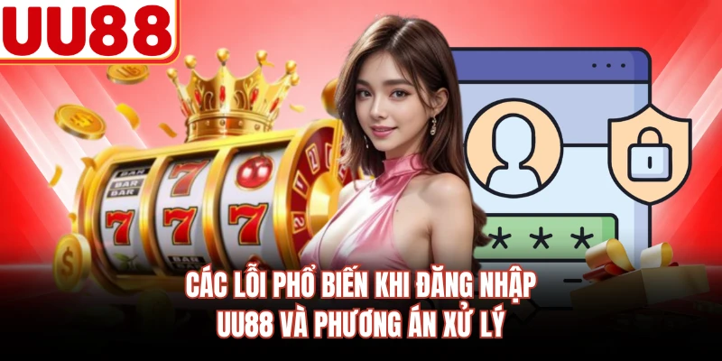 Các lỗi phổ biến khi đăng nhập UU88 và phương án xử lý